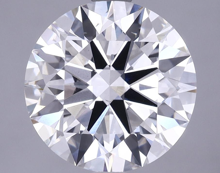 3.44 Carat Round Shaped Excellent Cut VS2 GIA Certified Lab Grown Diamond