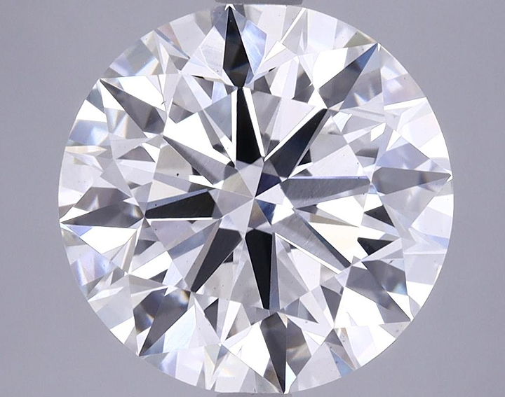 4.81 Carat Round Shaped Excellent Cut VS2 GIA Certified Lab Grown Diamond