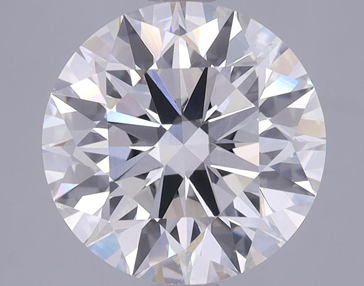 3.09 Carat Round Shaped Excellent Cut VS1 GIA Certified Lab Grown Diamond