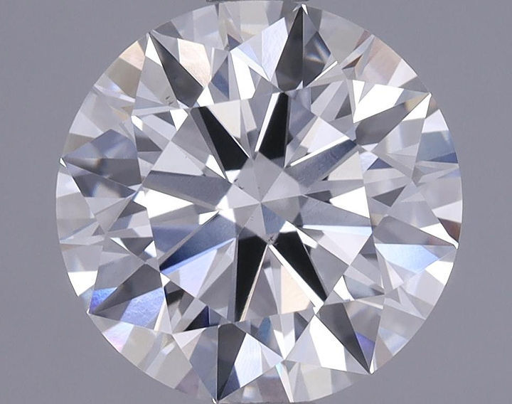 2.04 Carat Round Shaped Excellent Cut VS2 GIA Certified Lab Grown Diamond