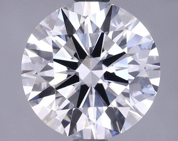 2.11 Carat Round Shaped Excellent Cut VVS2 GIA Certified Lab Grown Diamond