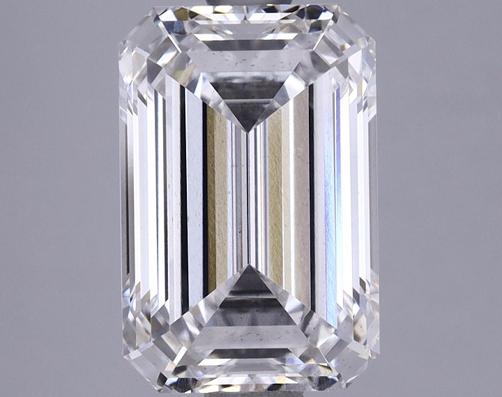 2.53 Carat Emerald Shaped Excellent Cut SI1 GIA Certified Lab Grown Diamond