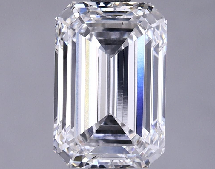 2.09 Carat Emerald Shaped Excellent Cut VS2 GIA Certified Lab Grown Diamond