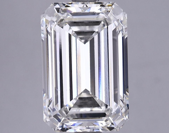 2.9 Carat Emerald Shaped Excellent Cut VS2 GIA Certified Lab Grown Diamond