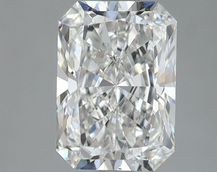 1.66 Carat Radiant Shaped Ideal Cut VVS2 IGI Certified Lab Grown Diamond