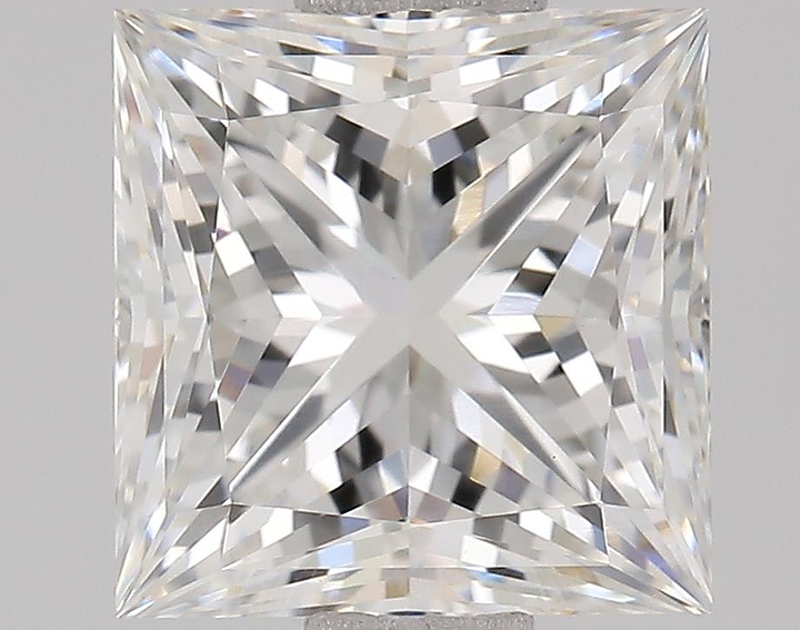 1.52 Carat Princess Shaped Ideal Cut VVS2 IGI Certified Lab Grown Diamond