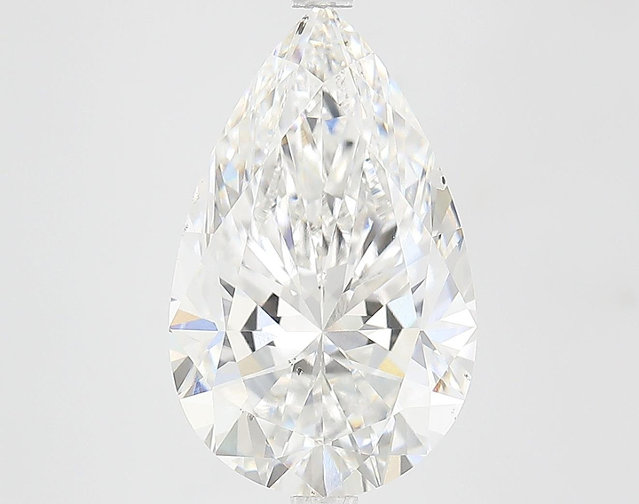 5.03 Carat Pear Shaped Ideal Cut SI1 IGI Certified Lab Grown Diamond