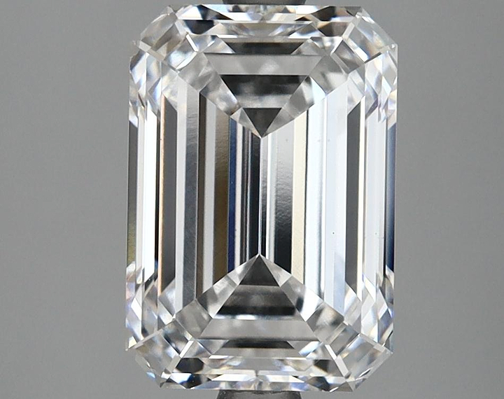 3.18 Carat Emerald Shaped Ideal Cut VS1 GIA Certified Lab Grown Diamond