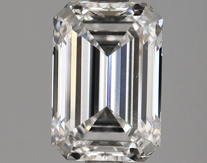 2.01 Carat Emerald Shaped Ideal Cut VS2 GIA Certified Lab Grown Diamond