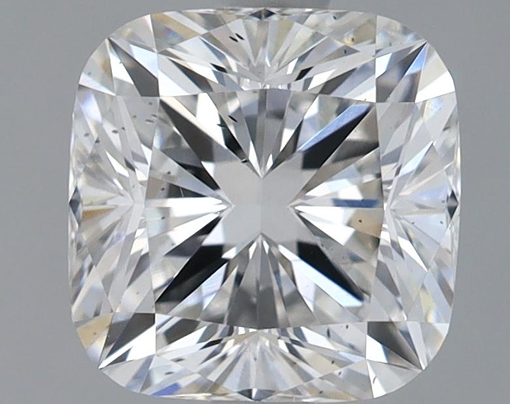 1.74 Carat Cushion Shaped Ideal Cut SI1 IGI Certified Lab Grown Diamond