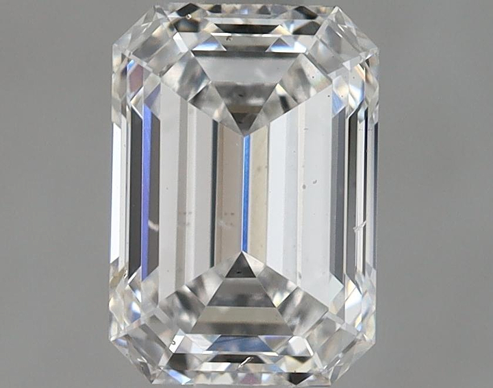 1.39 Carat Emerald Shaped Ideal Cut VS2 IGI Certified Lab Grown Diamond