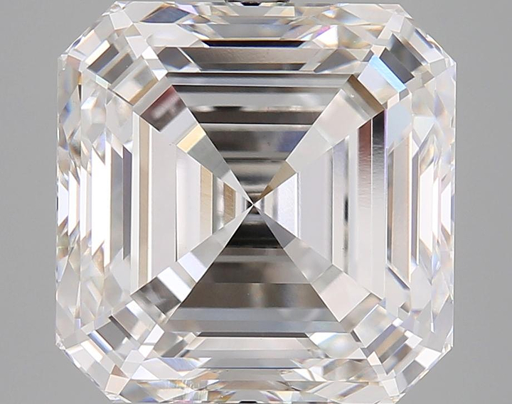 7.51 Carat Asscher Shaped Ideal Cut VS1 IGI Certified Lab Grown Diamond