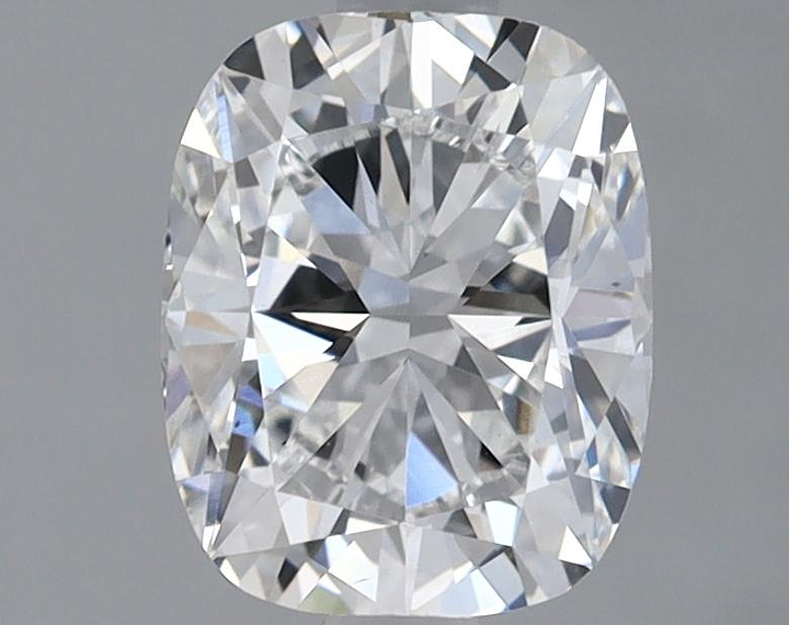 1.63 Carat Elongated Cushion Shaped Excellent Cut VS2 IGI Certified Lab Grown Diamond