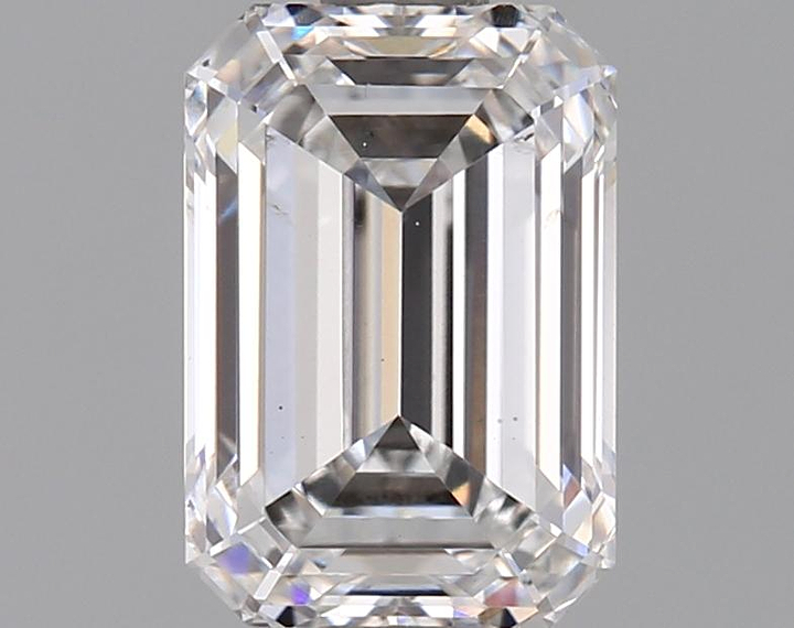 1.3 Carat Emerald Shaped Ideal Cut VS2 IGI Certified Lab Grown Diamond