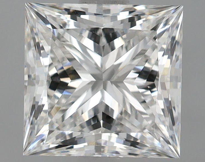 1.9 Carat Princess Shaped Ideal Cut VVS2 IGI Certified Lab Grown Diamond