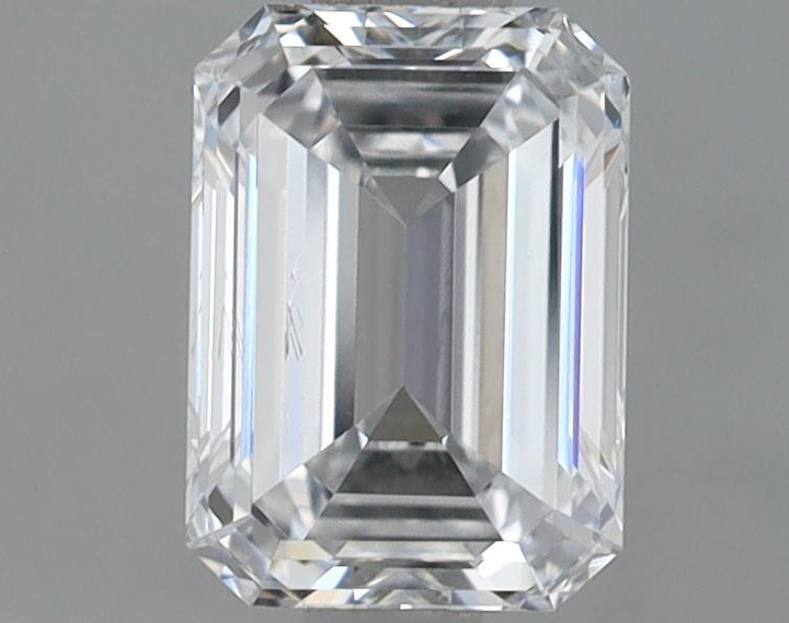 1.0 Carat Emerald Shaped Very Good Cut SI1 IGI Certified Lab Grown Diamond