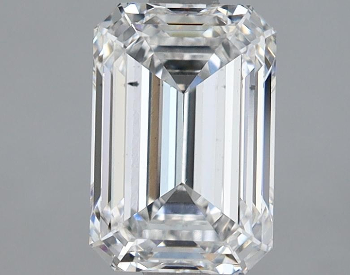 1.81 Carat Emerald Shaped Ideal Cut VS2 IGI Certified Lab Grown Diamond