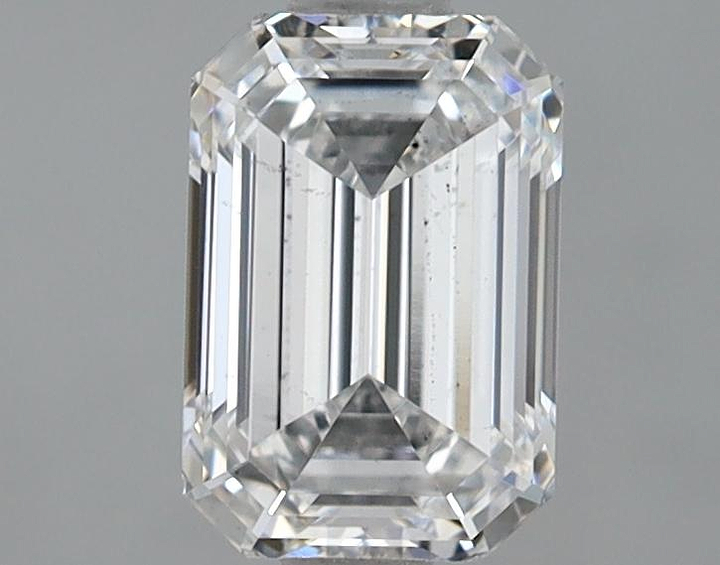 1.24 Carat Emerald Shaped Ideal Cut SI1 IGI Certified Lab Grown Diamond