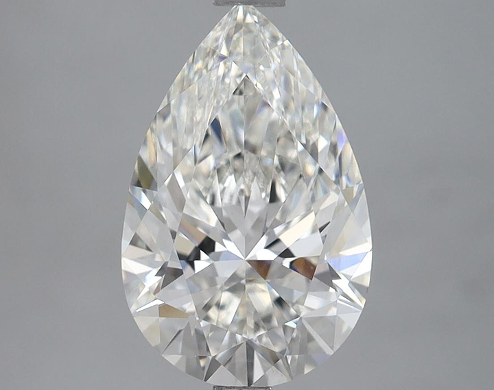 2.46 Carat Pear Shaped Ideal Cut VVS2 IGI Certified Lab Grown Diamond