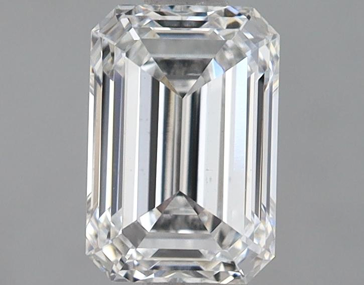 1.34 Carat Emerald Shaped Ideal Cut VS1 IGI Certified Lab Grown Diamond