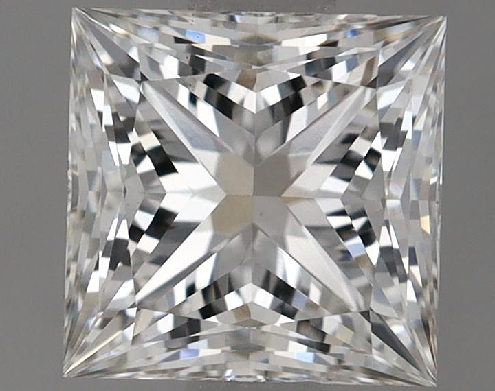 1.11 Carat Princess Shaped Ideal Cut VS1 IGI Certified Lab Grown Diamond