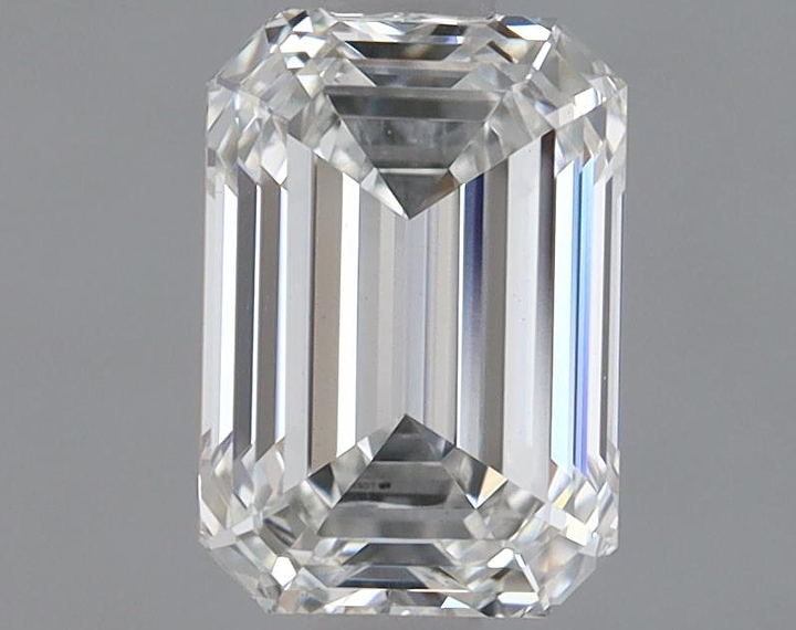 1.21 Carat Emerald Shaped Ideal Cut VVS2 IGI Certified Lab Grown Diamond