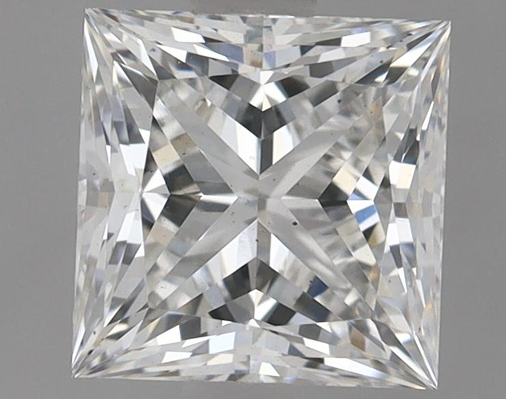1.76 Carat Princess Shaped Ideal Cut VS2 IGI Certified Lab Grown Diamond