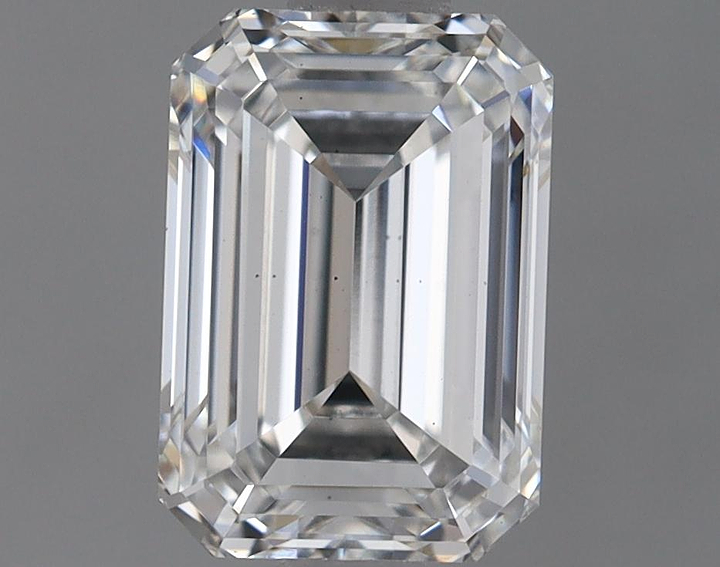 1.4 Carat Emerald Shaped Ideal Cut VS2 IGI Certified Lab Grown Diamond