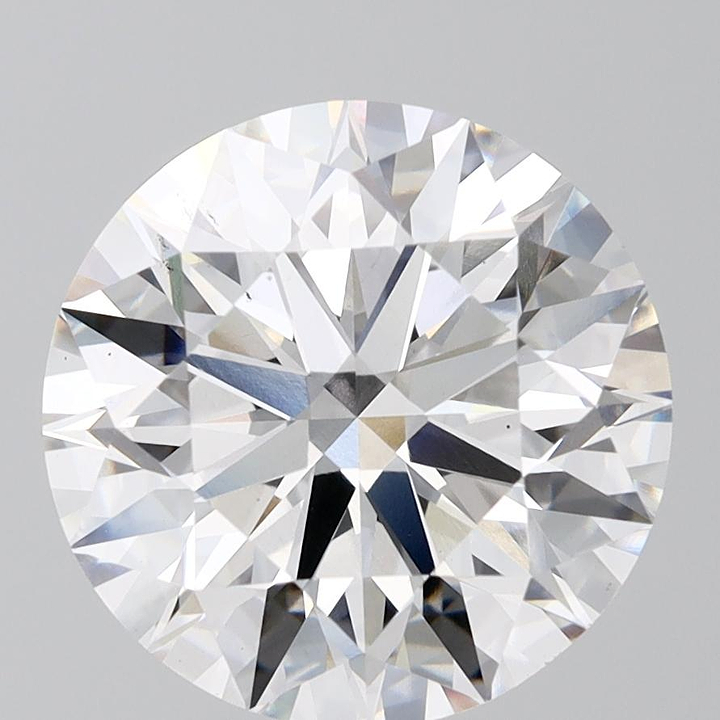 5.72 Carat Round Shaped Ideal Cut VS2 IGI Certified Lab Grown Diamond