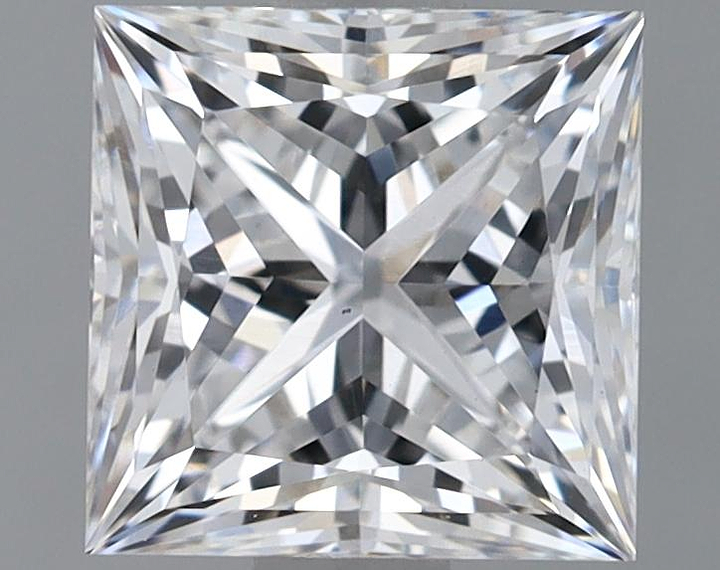 1.41 Carat Princess Shaped Ideal Cut VS1 IGI Certified Lab Grown Diamond