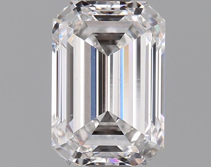 1.44 Carat Emerald Shaped Ideal Cut VS1 IGI Certified Lab Grown Diamond