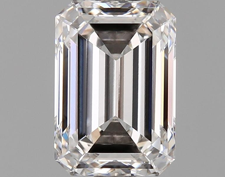 1.33 Carat Emerald Shaped Ideal Cut VVS2 IGI Certified Lab Grown Diamond