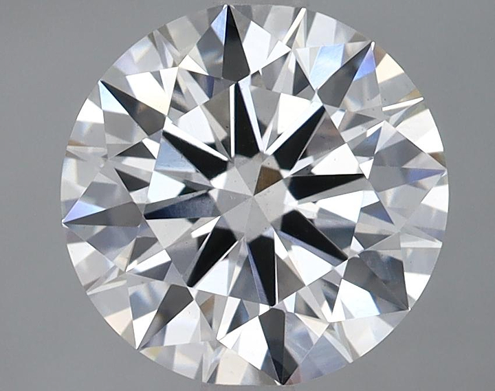 2.73 Carat Round Shaped Ideal Cut VS2 IGI Certified Lab Grown Diamond