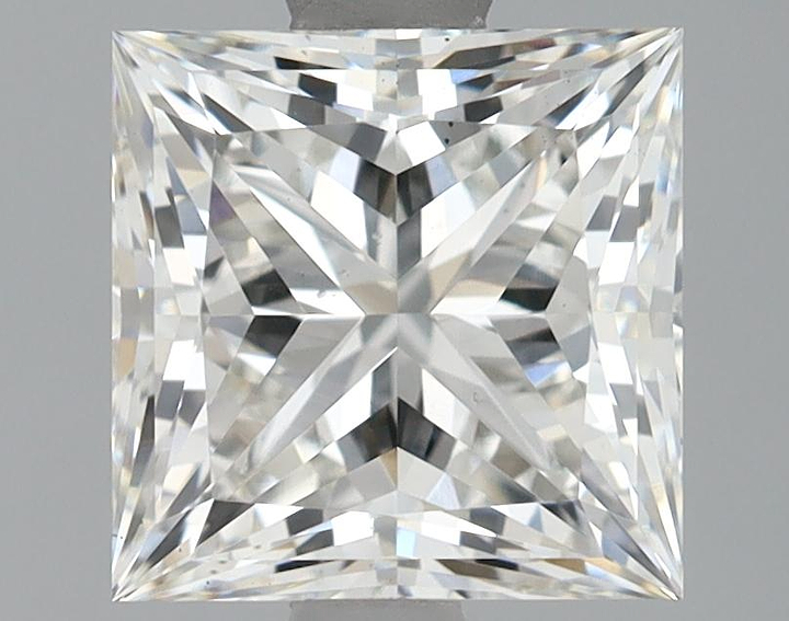 1.9 Carat Princess Shaped Ideal Cut VS2 IGI Certified Lab Grown Diamond