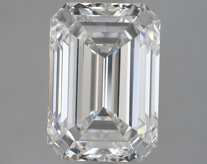 2.77 Carat Emerald Shaped Ideal Cut VS1 IGI Certified Lab Grown Diamond