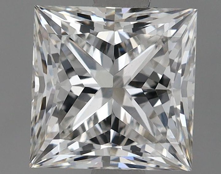 1.74 Carat Princess Shaped Ideal Cut VS1 IGI Certified Lab Grown Diamond