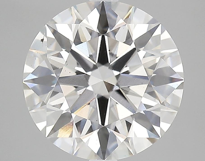 4.08 Carat Round Shaped Ideal Cut SI1 IGI Certified Lab Grown Diamond