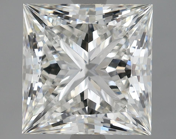 3.31 Carat Princess Shaped Ideal Cut VS1 IGI Certified Lab Grown Diamond