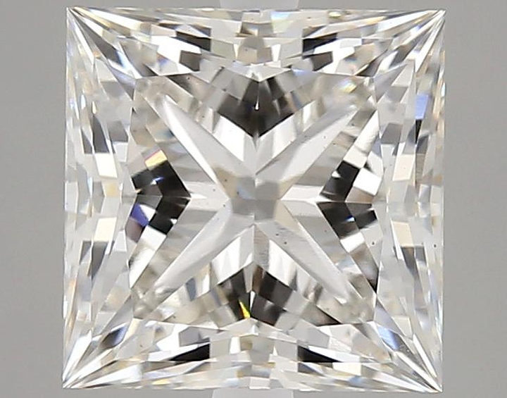 5.07 Carat Princess Shaped Ideal Cut VS1 IGI Certified Lab Grown Diamond