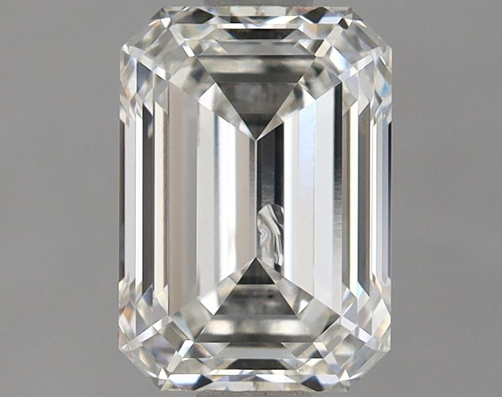1.51 Carat Emerald Shaped Ideal Cut VVS2 IGI Certified Lab Grown Diamond
