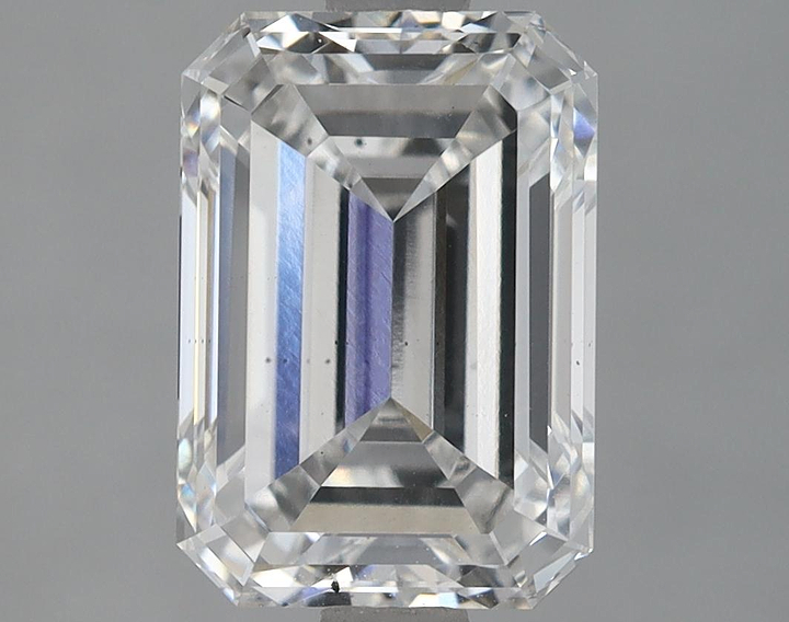 2.52 Carat Emerald Shaped Ideal Cut VS2 IGI Certified Lab Grown Diamond