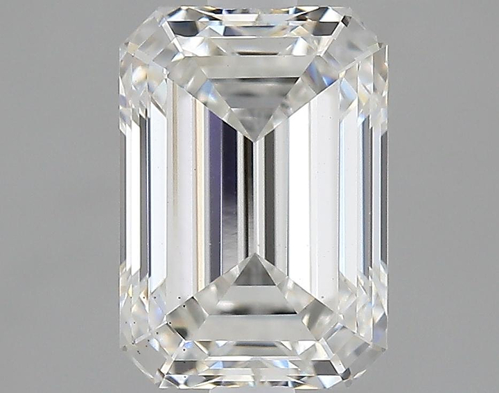 1.71 Carat Emerald Shaped Ideal Cut VS2 IGI Certified Lab Grown Diamond