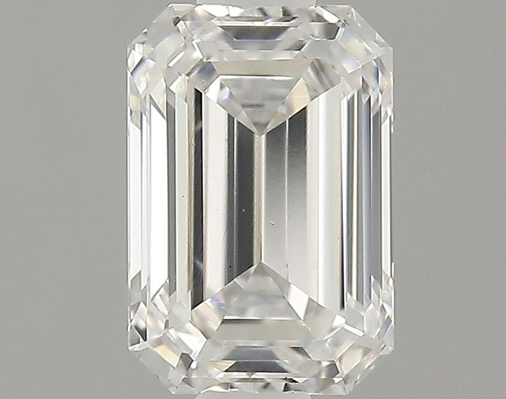 0.71 Carat Emerald Shaped Ideal Cut VS1 IGI Certified Lab Grown Diamond