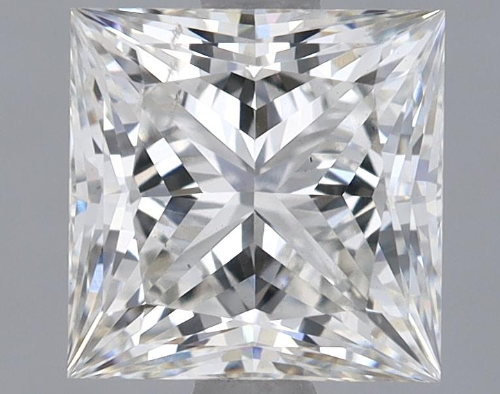 1.84 Carat Princess Shaped Ideal Cut VS2 IGI Certified Lab Grown Diamond