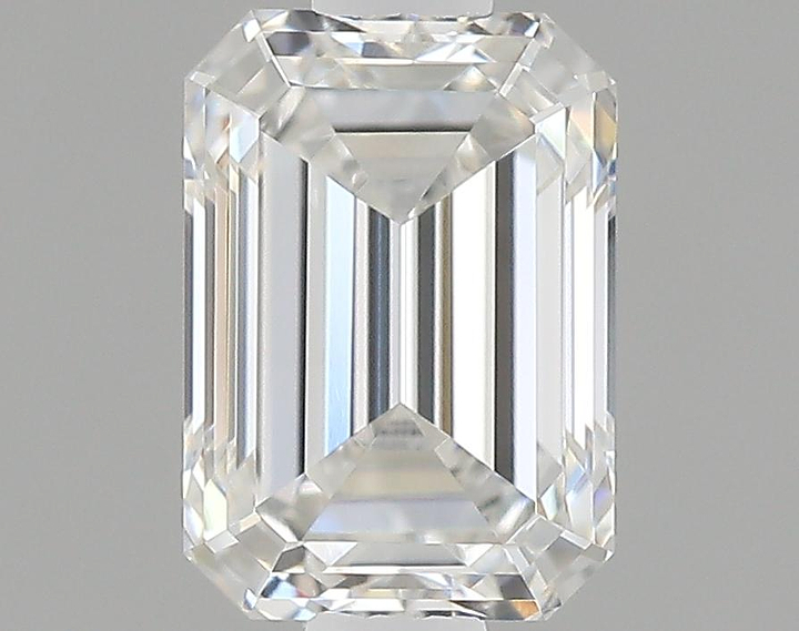 0.91 Carat Emerald Shaped Ideal Cut IF IGI Certified Lab Grown Diamond