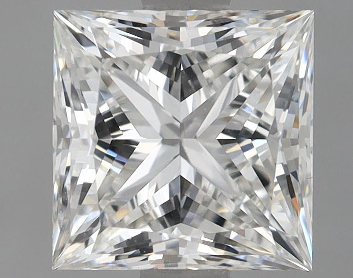 1.72 Carat Princess Shaped Ideal Cut VS1 IGI Certified Lab Grown Diamond