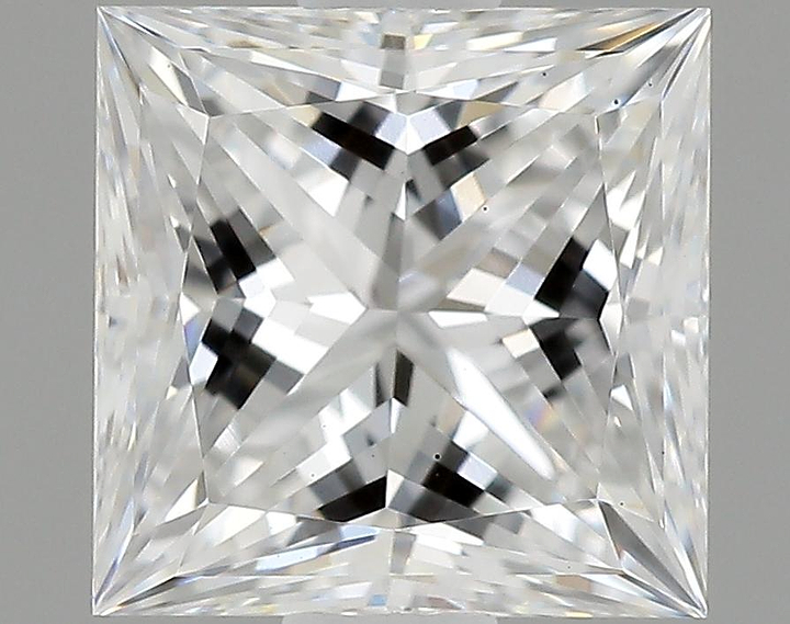 0.9 Carat Princess Shaped Very Good Cut VS1 IGI Certified Lab Grown Diamond
