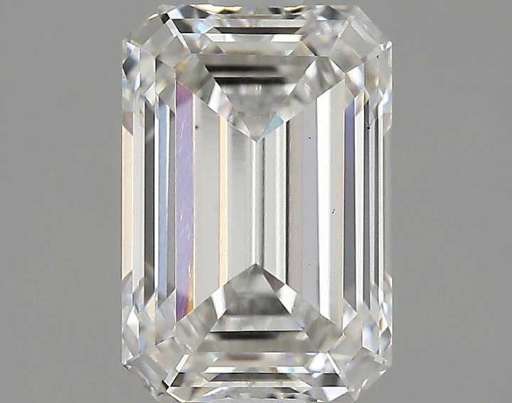 1.58 Carat Emerald Shaped Ideal Cut VS1 IGI Certified Lab Grown Diamond