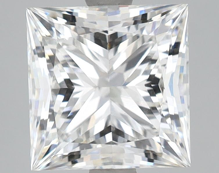 2.89 Carat Princess Shaped Ideal Cut VS1 IGI Certified Lab Grown Diamond