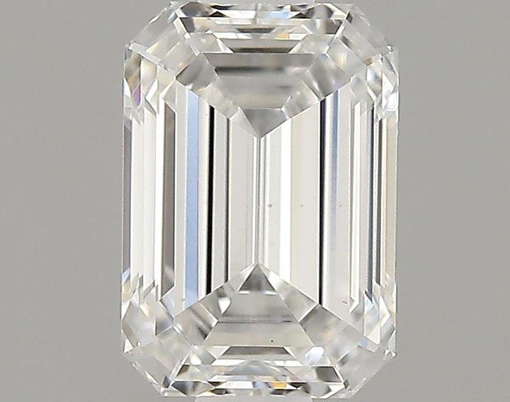 0.72 Carat Emerald Shaped Ideal Cut VS1 IGI Certified Lab Grown Diamond